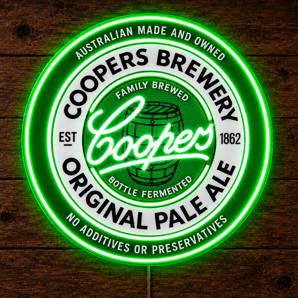 Coopers Brewery LED Neon Sign