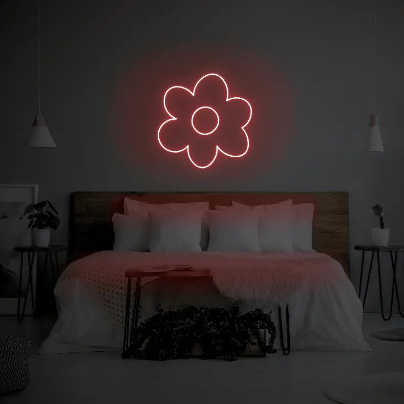 Flower LED Neon Light Sign - Neon Lanes