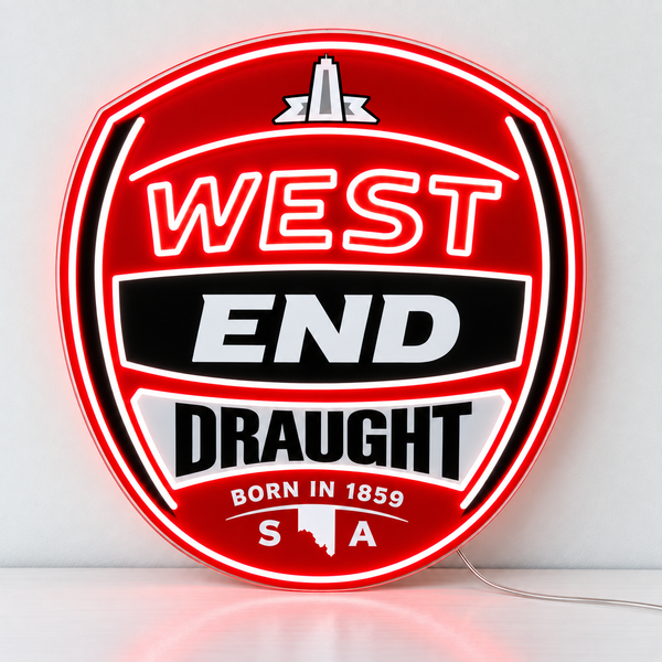 West End Draught Neon Sign