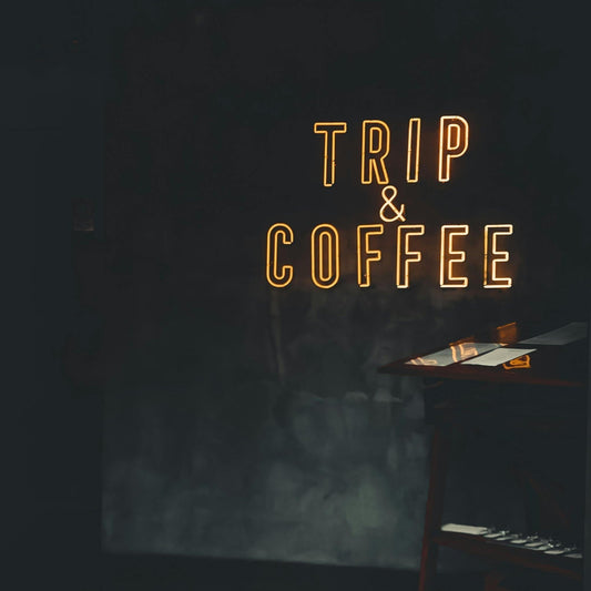 Neon Signs Gold Coast | Custom Neon Sign for Trip Coffee by Neon Lanes - Neon Lanes
