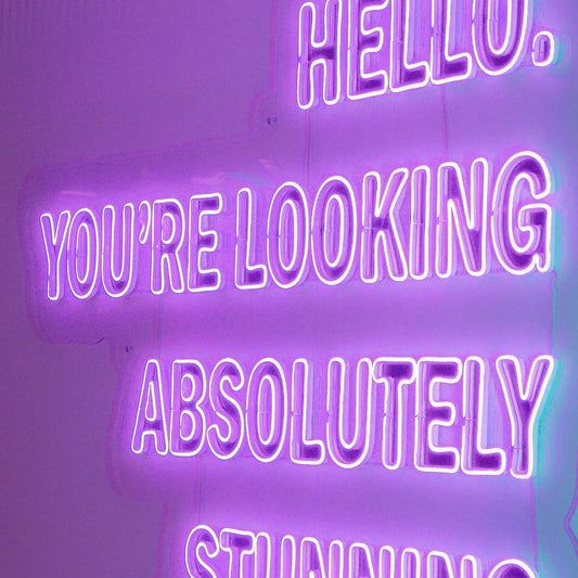 Neon Signs Sydney: The Velvet Lounge's Custom LED Neon Sign - Neon Lanes