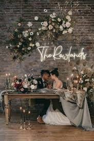 Timeless-Glow-The-Rowlands-Custom-Neon-Wedding-Sign-in-Melbourne Neon Lanes