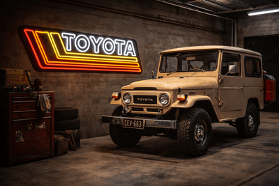 4x4 Logo Neon Signs Collection