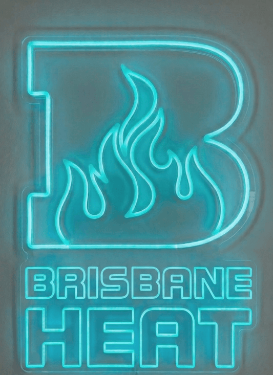 Brisbane Heat Inspired LED Neon Sign - Neon Lanes