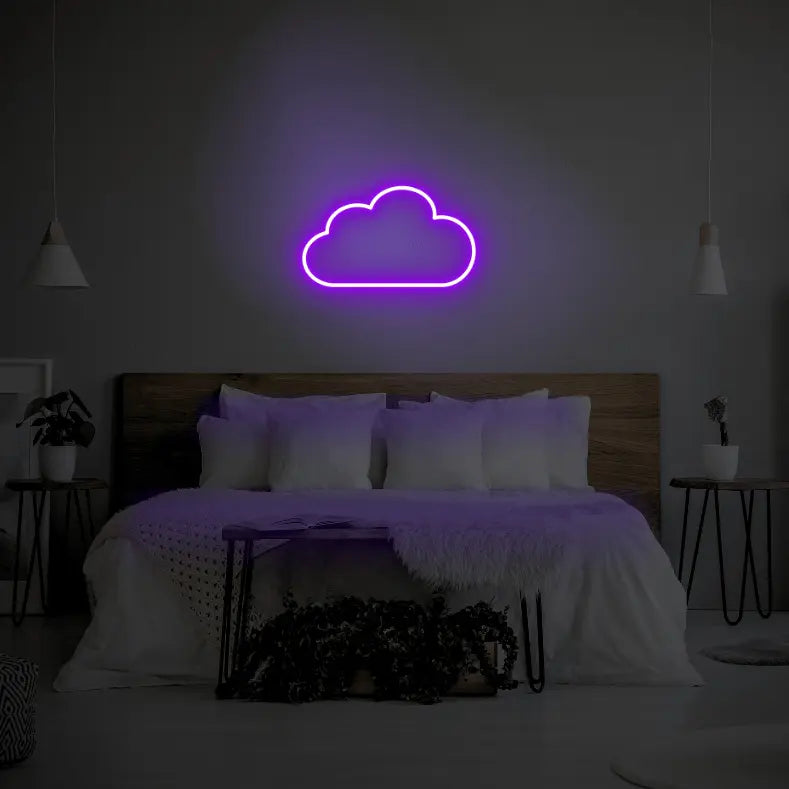 Cloud LED Neon Light Sign - Neon Lanes