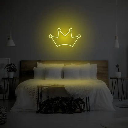Crown LED Neon Light Sign - Neon Lanes