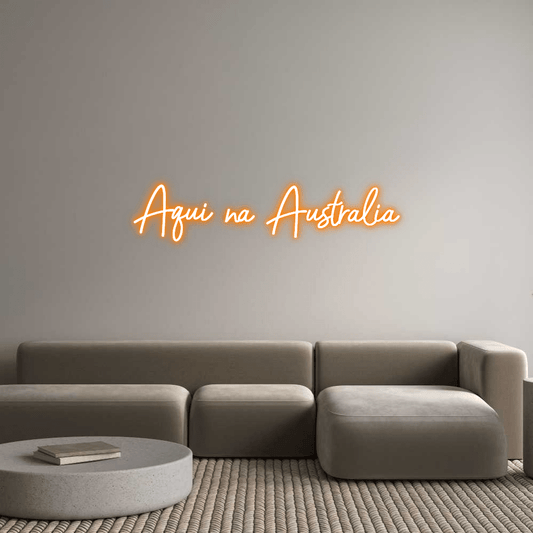 Custom Design: Aqui na Austral... - Neon Lanes