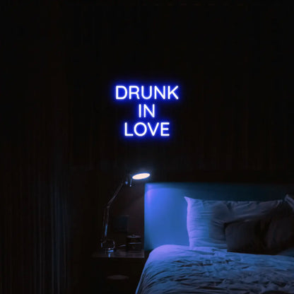 Drunk in Love LED Neon Light Sign - Neon Lanes