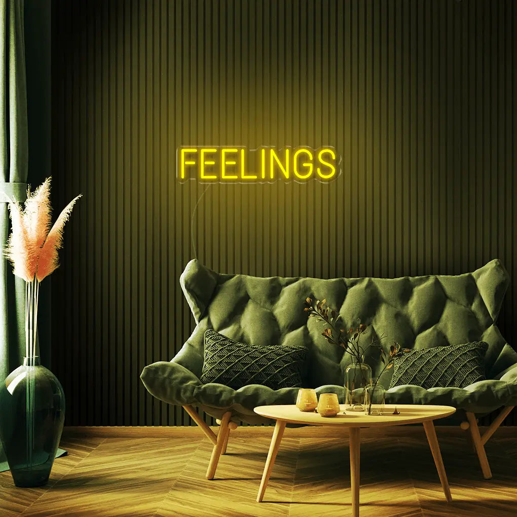 Feelings Neon Sign - Neon Lanes