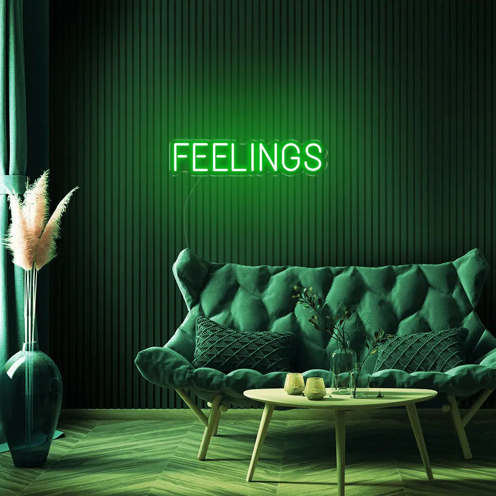 Feelings Neon Sign - Neon Lanes