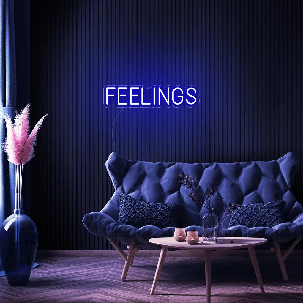 Feelings Neon Sign - Neon Lanes