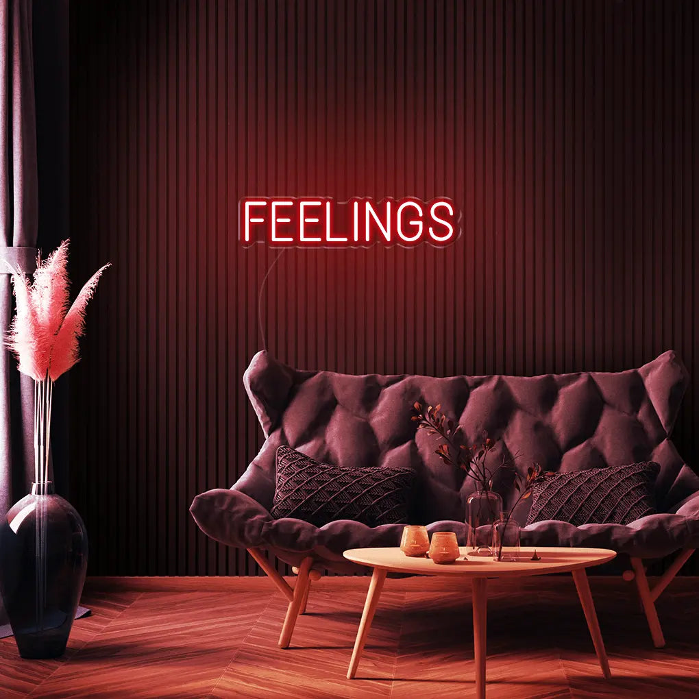 Feelings Neon Sign - Neon Lanes