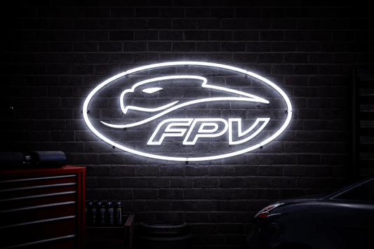FPV - Ford Performace Vehicles Inspired LED Neon Sign - Neon Lanes