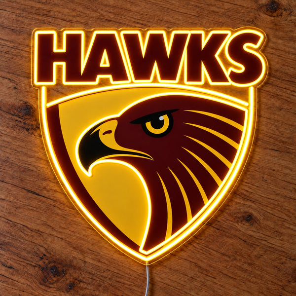 Hawthorn Hawks LED Neon Sign