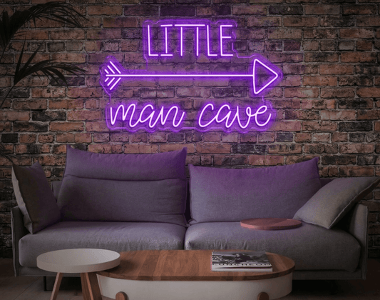 Little Man Cave LED Neon Sign - Neon Lanes