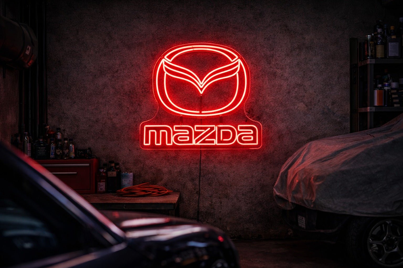 Mazda Inspired LED Neon Sign - Neon Lanes