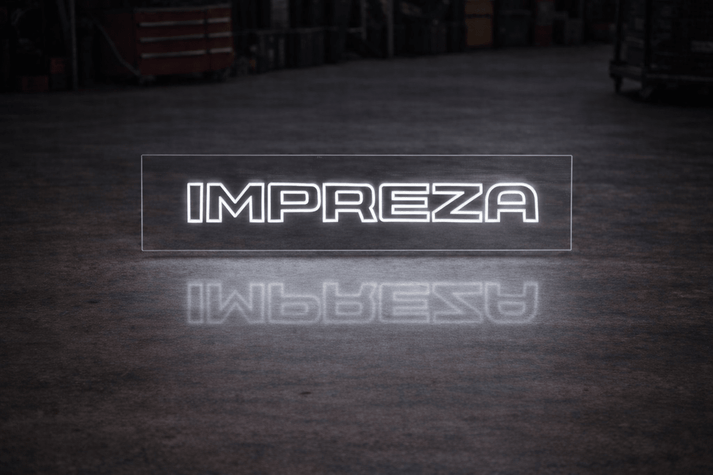 Subaru Impreza WRX Inspired LED Neon Sign | Neon Signs Australia – Neon ...
