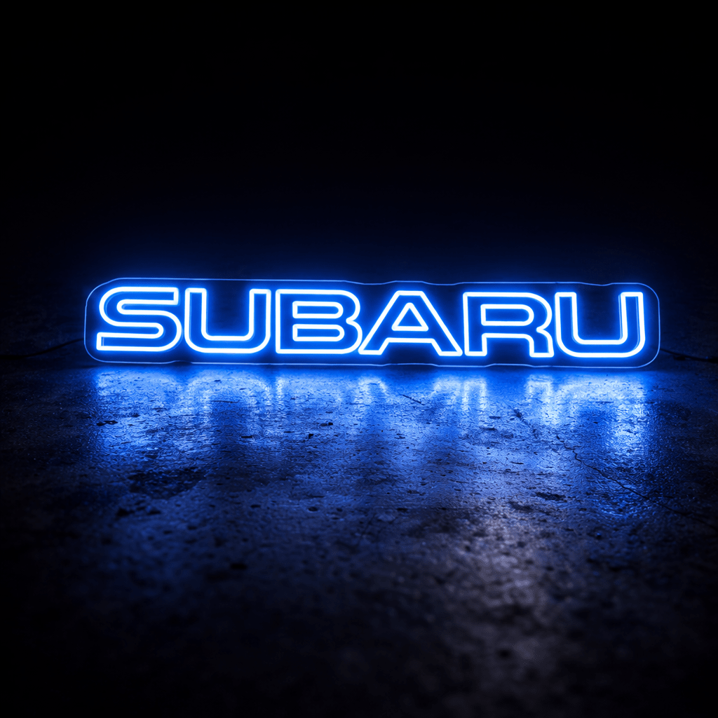 Subaru Logo Inspired LED Neon Sign – Neon Lanes